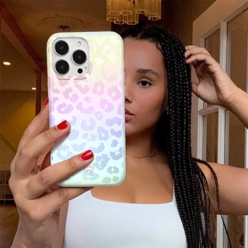 VELVET CAVIAR Magsafe Case for Apple iPhone 16 Pro - White Opal Leopard SHOP ONLINE
