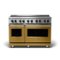 Viking - 5 Series 48" Wide Freestanding Electric Induction Range - Golden Hour-Front_Standard