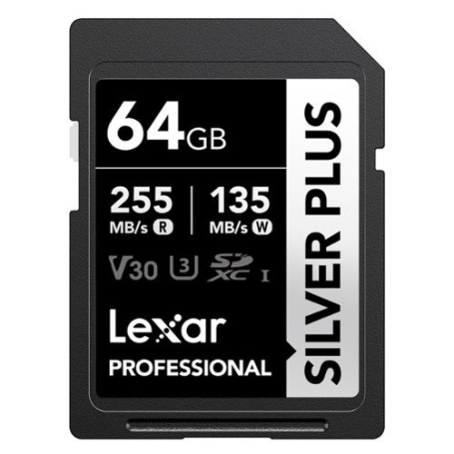 Lexar - Professional SILVER PLUS SDXC, V30 64 GB