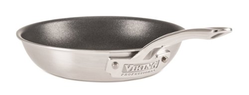 Viking - Professional 5 Ply 8" Nonstick Fry Pan - Satin-Angle_Standard 