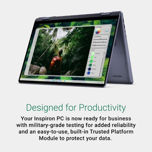 Dell Inspiron 2-in-1 16” Touch Screen Laptop - Intel Core Ultra 7 with 32GB Memory – 1TB SSD - Midnight Blue BUY IN EUROPE