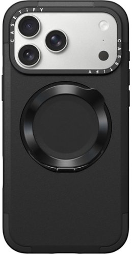 CASETiFY - Force Stand Case MagSafe Compatible for Apple iPhone 18 Pro Max and 17 Pro Max Devices - Black