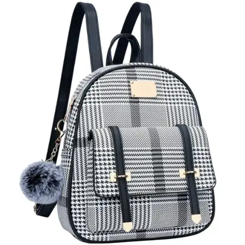 Black Houndstooth-Small