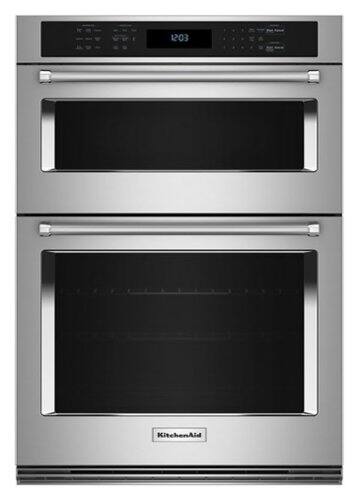 Photos - Microwave KitchenAid  30" Built-In Electric Convection Double Wall Combination with 