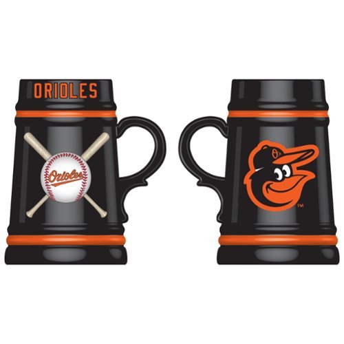 Evergreen Enterprises - Baltimore Orioles 24oz. Ceramic Stein Cup with Gift Box - Multicolor-Front_Standard 