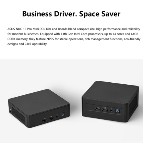 ASUS NUC 13 Pro Desktop Intel Core i7 1360P with 16GB RAM 512GB