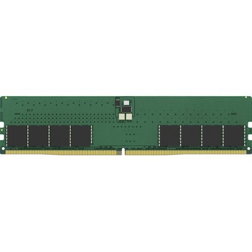 Kingston - 32GB DDR5 SDRAM Memory Module - For Desktop PC - 32 GB - DDR5-5600/PC5-44800 DDR5 SDRAM - 5600 MHz Dual-rank - Unknown-Front_Standard 