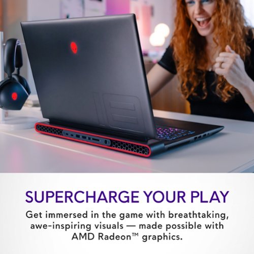 Alienware m18 18 480Hz Gaming Laptop FHD+ - AMD Ryzen 9 7000 Series with 32GB Memory - NVIDIA GeForce RTX 4070 - 1TB SSD - Dark Metallic Moon WORLDWIDE DELIVERY