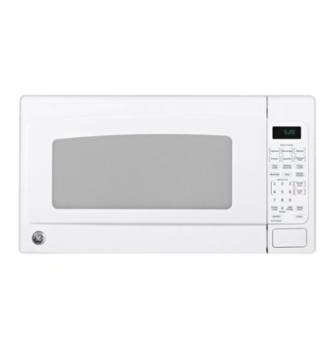 GE - 2.0 Cu. Ft. Countertop Microwave with Sensor Cooking and Defrost - White-Front_Standard 