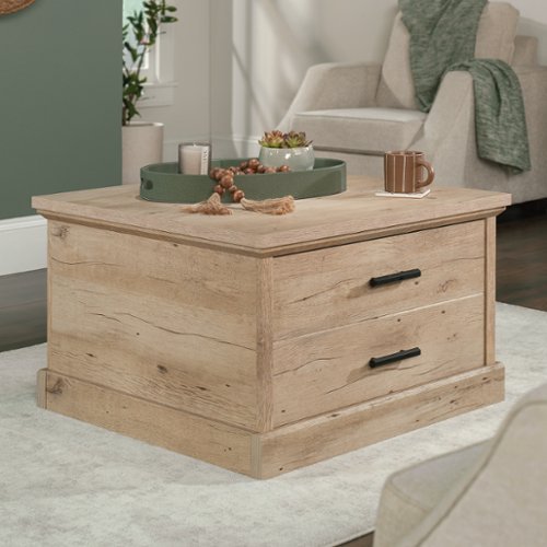 Sauder - Aspen Post Coffee Table Pmo - Prime Oak-Front_Standard 