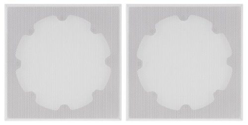 Sonance - XPC-6SQ-T - Visual Experience Extreme 6" Medium Micro-Trim Square Adapter with Grille (2-Pack) - Paintable White