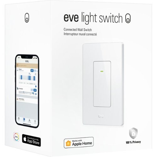 Eve Light Switch (AMR) - White GLOBAL SHIPPING