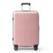 Winado - 24" Hardshell Carry On Luggage with Spinner Wheels Lightweight PP Hardside Small Suitcase with Built-in Lock - Pink-Front_Standard