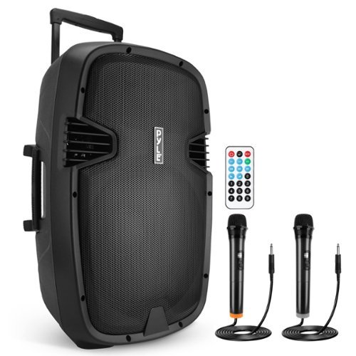 PYLE - 1600 Watt, 15" Bluetooth PA-Front_Standard 