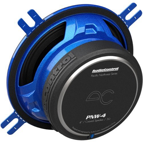 AudioControl PNW Series 4” High-Fidelity Coaxial Speakers (Pair) - Black/Blue BUY IN SINGAPORE