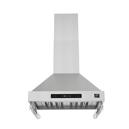 Forno Appliances - 30 inches - Externally Vented - Wall Range Hood - Stainless Steel