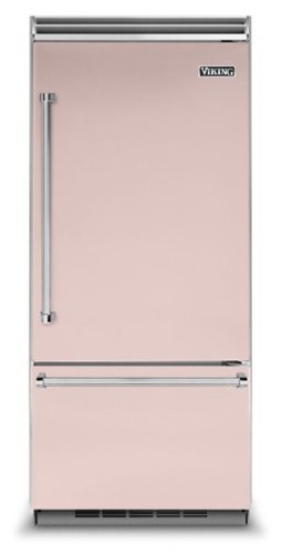 Viking - 5 Series Quiet Cool 20.4 Cu. Ft. Bottom-Freezer Built-In Refrigerator - Blush