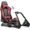 GTPlayer - Racing Simulator Cockpit with Seat and Bluetooth Speakers Sim Racing Cockpit - Red-Front_Standard 