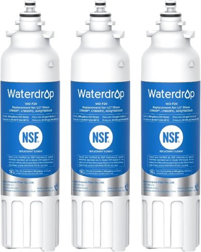 Waterdrop - ADQ73613401 Replacement for LG® LT800P®, ADQ73613402, ADQ73613408, ADQ75795104 - White-Front_Standard 