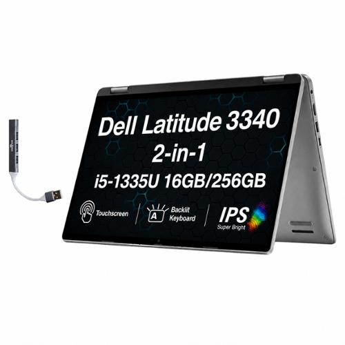 Dell Latitude 3340 2 in 1 Laptop 13.3 FHD Display (i5 1335U, 16GB