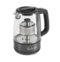 Sur La Table - Glass Kettle with Auto Infuser - Pepper Black-Front_Standard