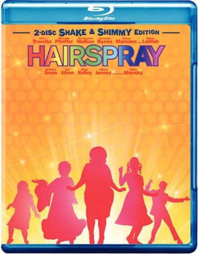  Hairspray [Shake &amp; Shimmy Edition] [2 Discs] [Blu-ray] [2007]