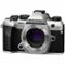Olympus - V210070SU000 4K Video Mirrorless Camera Body Only - Silver-Front_Standard