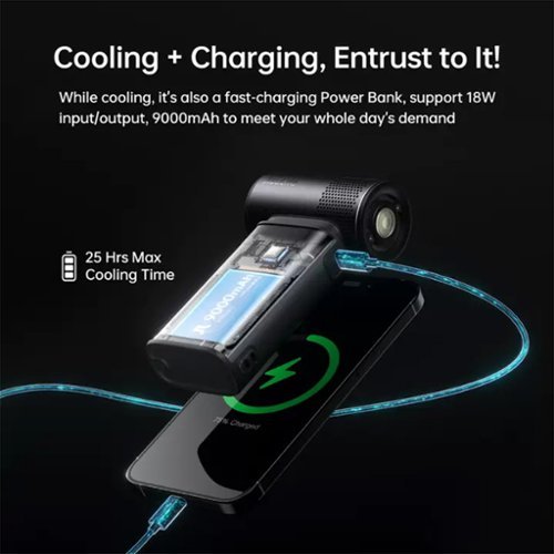Jisulife Handheld Fan Ultra2 With Case Dark Gray - Best Buy