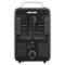 Dura Heat - 1500-Watt-Max Portable Milkhouse-Style Heater and Fan, Thermostat, Anti-Freeze Setting, Model EUH343 - Black-Front_Standard