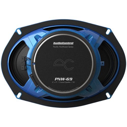 AudioControl PNW Series 6 x 9” High-Fidelity Coaxial Speakers (Pair) - Black/Blue BUY IN MIDDLE EAST