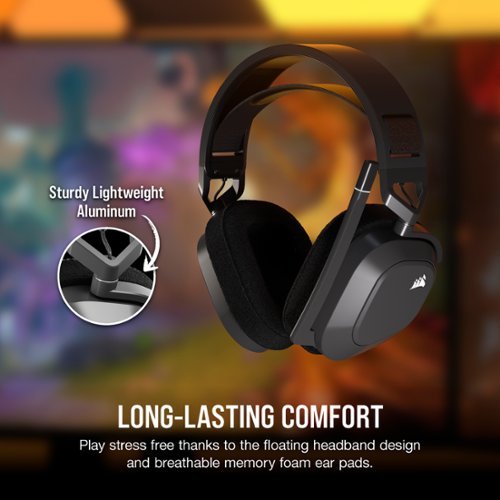 CORSAIR HS80 MAX Wireless Gaming Headset for PC, PS5, PS4 Steel