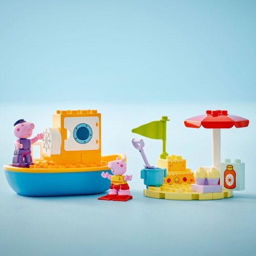 LEGO DUPLO Peppa Pig Boat Trip Bath Toy 10432 HOW TO BUY