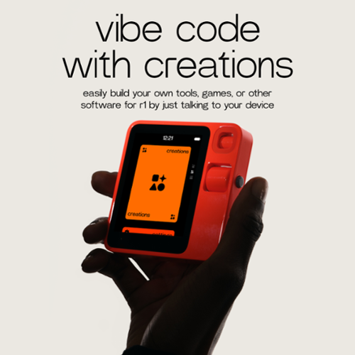 Rabbit R1 ポータブルAIアシスタント Rabbit r1 AI Voice Activated Gadget with upgraded rabbitOS 2 No