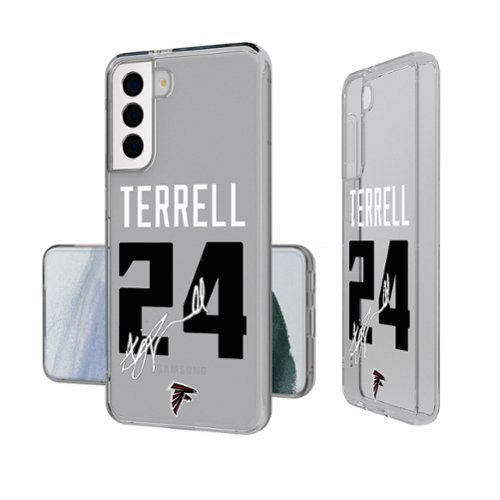 Keyscaper - NFL - A.J. Terrell Atlanta Falcons Galaxy Clear Case - S24 - Multicolor-Front_Standard 