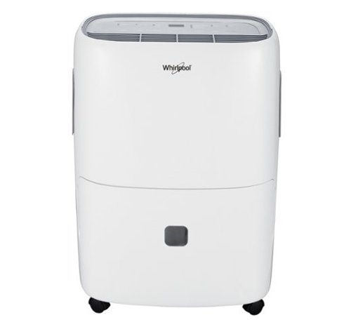 Whirlpool - 40 Pint Dehumidifier - White-Front_Standard 