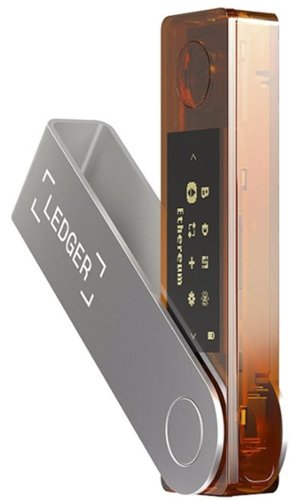 Ledger - Nano X Crypto Hardware Wallet - Blazing Orange-Front_Standard 