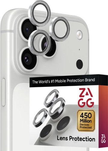 ZAGG - Glass Elite Anti-Reflective Lens Protection for Apple iPhone 18 Pro / iPhone 18 Pro Max - Glitter