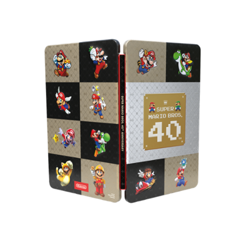 Super Mario Bros. 40th Anniversary Collectible Game Case - Nintendo Switch 2-Front_Standard 