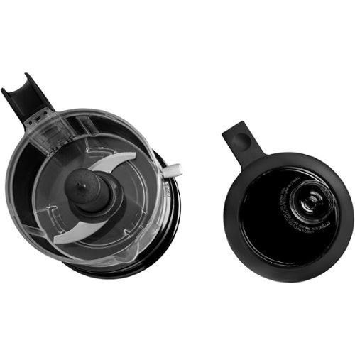 KitchenAid - 5-Cup Food Chopper with Multi-Purpose Blade and Whisk Accessory, Onyx - Black