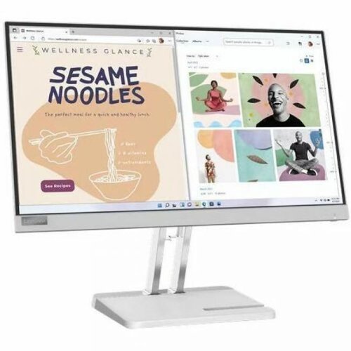  Lenovo - L22e-40 22&quot; Class Full HD LED Monitor - 16:9 - Cloud 21.4&quot; Viewable - Vertical Alignment (VA) - WLED - Gray