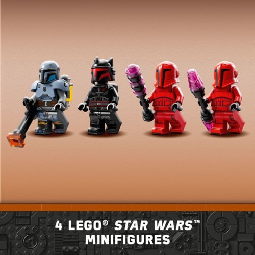 LEGO Star Wars Paz Vizsla and Moff Gideon Battle Mandalorian Toy 75386 - Multi WORLDWIDE DELIVERY