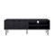 CorLiving - Lysander Collection TV Stand with Cabinets for Most TV's up to 75" - Black-Front_Standard
