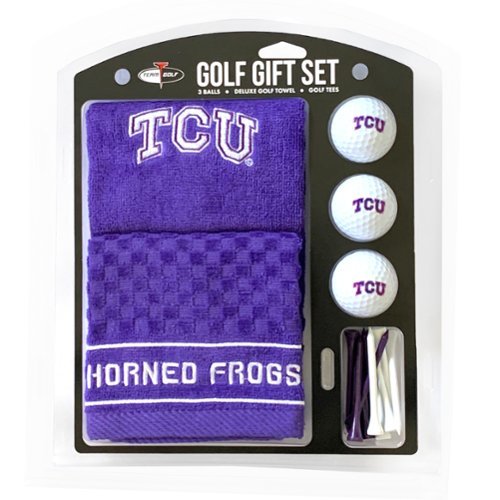 Team Golf - TCU Horned Frogs Embroidered Golf Gift Set - Multicolor-Front_Standard 