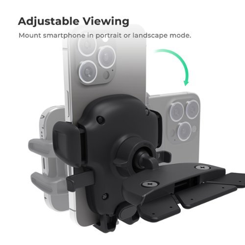 iOttie Easy One Touch 5 Universal CD Mount for Mobile Phones - Black WORLDWIDE DELIVERY