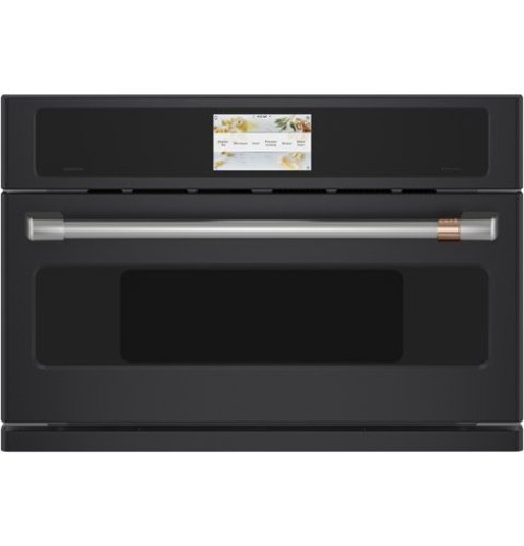 CafÃ© - 1.7 Cu. Ft. Convection Built-In Microwave with 120V Five in One Advantium Technology - Matte Black
