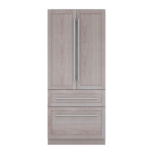 Thermador - Freedom Collection 36 in Wide 18.8 Cu. Ft. Smart Built-in French Door Bottom Freezer Refrigerator - Custom Panel Ready