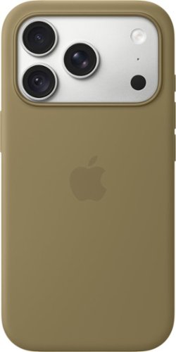 Apple - iPhone 18 Pro Silicone Case with MagSafe - Olive