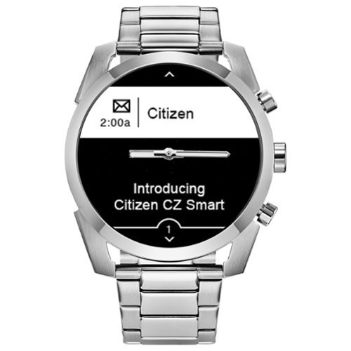 Citizen CZ Smart Unisex Hybrid 42.5mm Stainless Steel Smartwatch with Silvertone Stainless Steel Bracelet HOW TO BUY