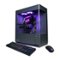 CyberPowerPC - Gaming Desktop - Intel Core Ultra 7 265F 2025 - NVIDIA GeForce RTX 5060 Ti 8GB - 16GB DDR5 Memory - 1TB SSD Storage - Gray-Front_Standard