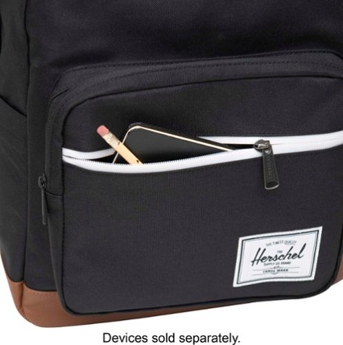 Herschel Pop Quiz Backpack - Black/Tan SHOP ONLINE